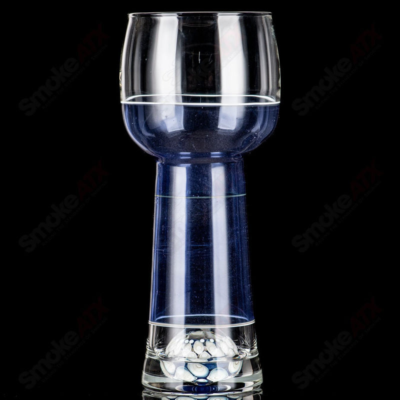 Blue Satin UV Chalice Indo x GD Glass - Smoke ATX