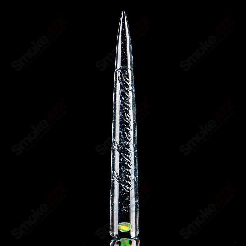 #3 Opal Accent Spiral Poker Tool Sovereignty Glass