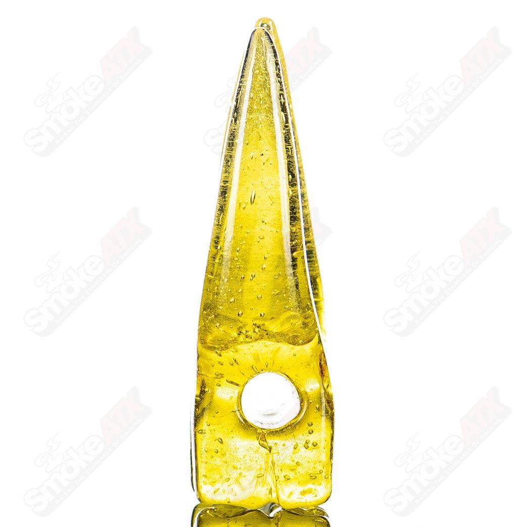 #2 Teeth Pendant Grime Glass