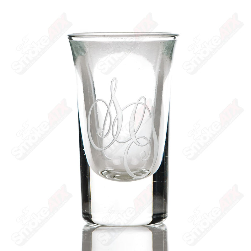 Shot Glass w/ SG Monogram Sovereignty - Smoke ATX