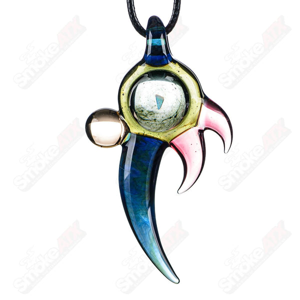 #5 Amulet Pendant Dosh Glass - Smoke ATX