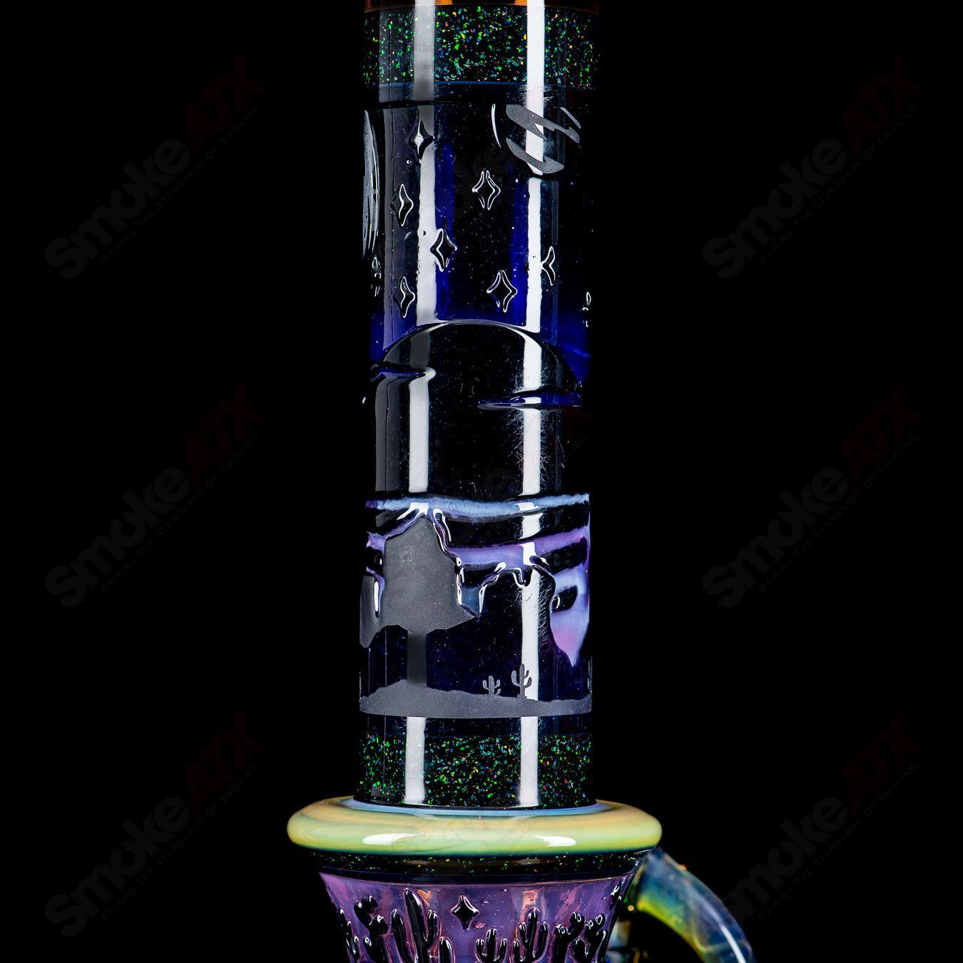 Fab In-Cycler Tube by Subliminal Glass - Smoke ATX 