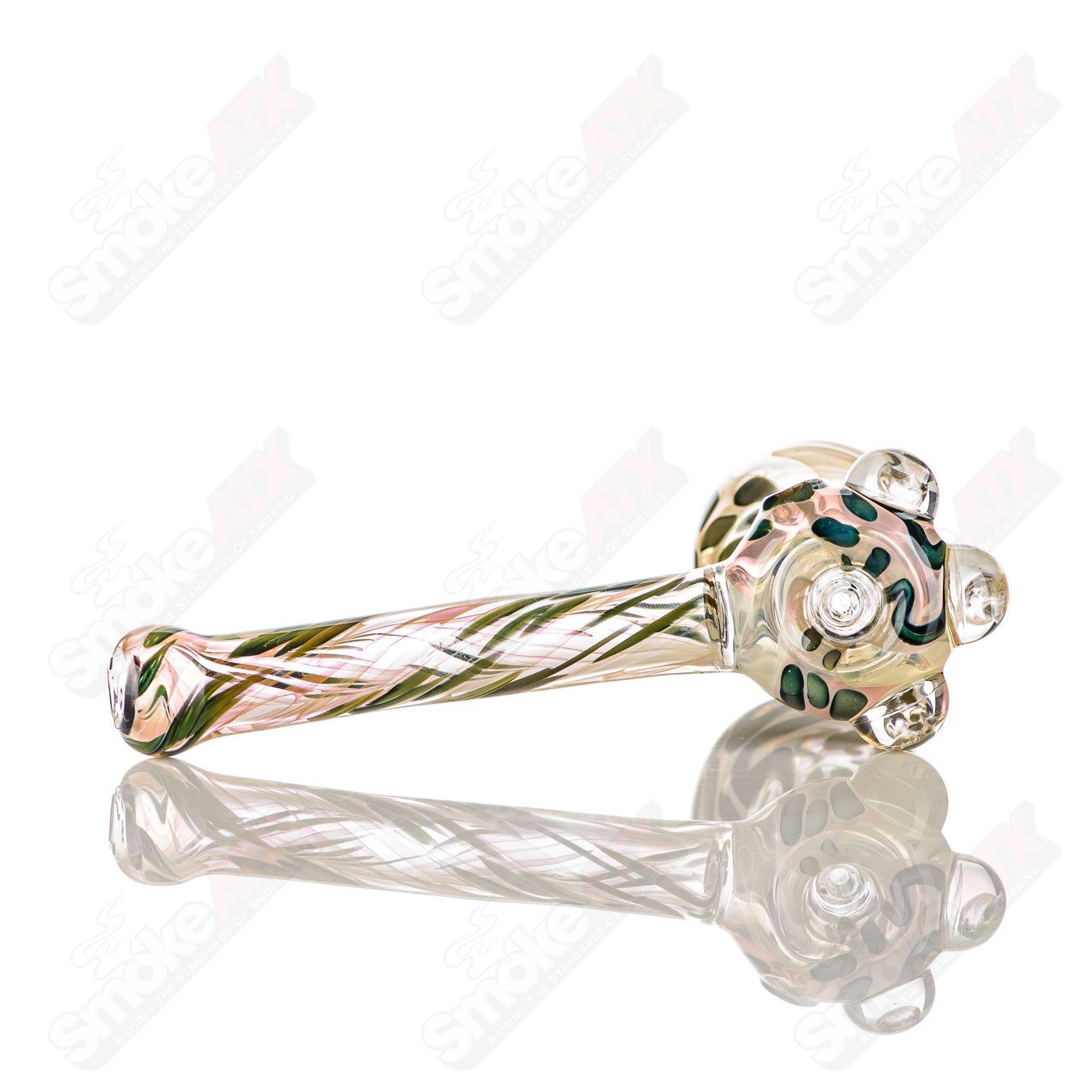 I/O Hand Bubbler Pacer Glass - Smoke ATX