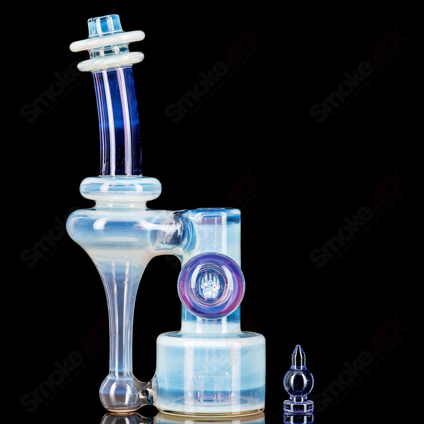 10mm Mini Double Diffused RBR Ghost/Gold Purple - Smoke ATX 