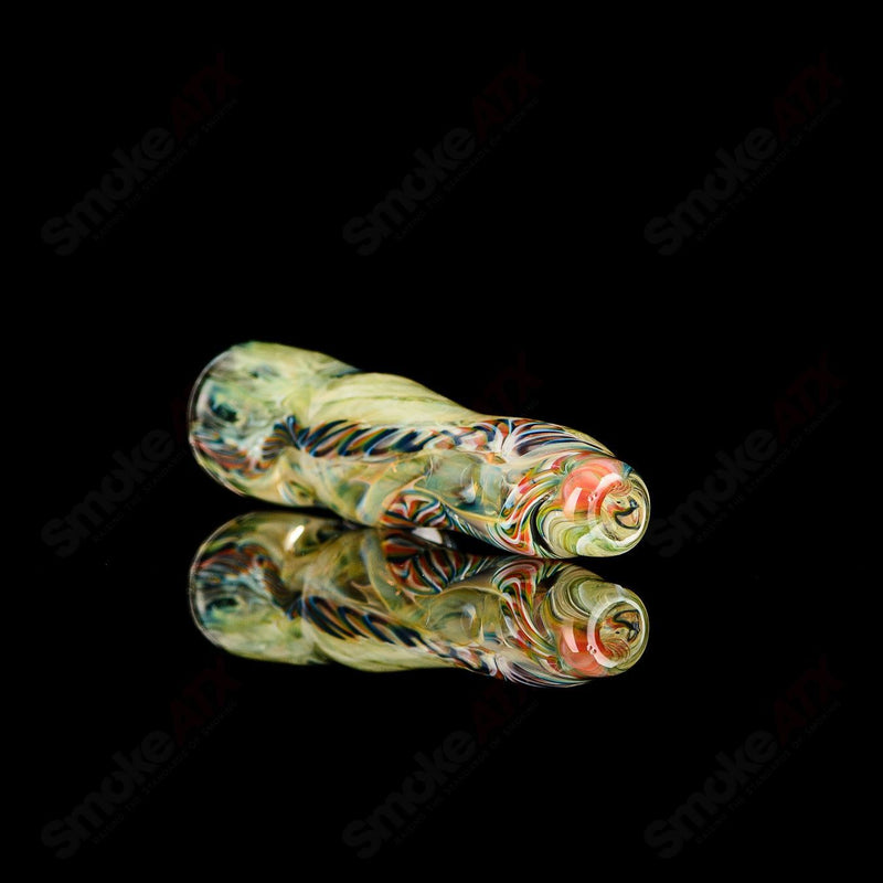 #3 I/O Worked Chillum Signed - JMK Glass