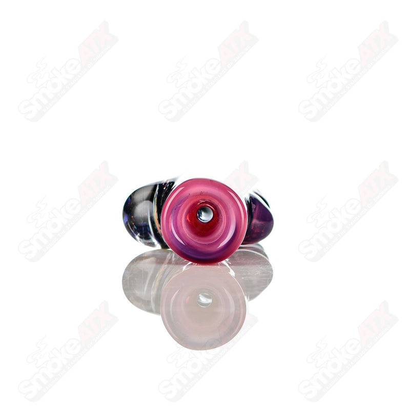 Black Crushed Opal Chillum with Milli Accent Jeremy from Oregon - Smoke ATX