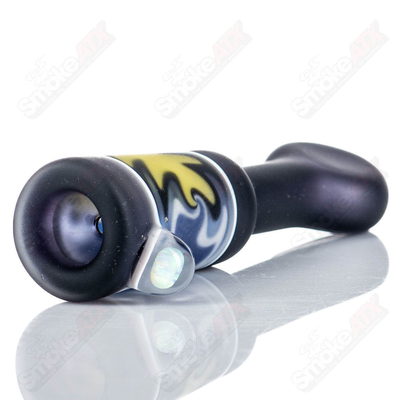 #8 Wig wag Chillim  by Kirkland Glassworks - Smoke ATX 