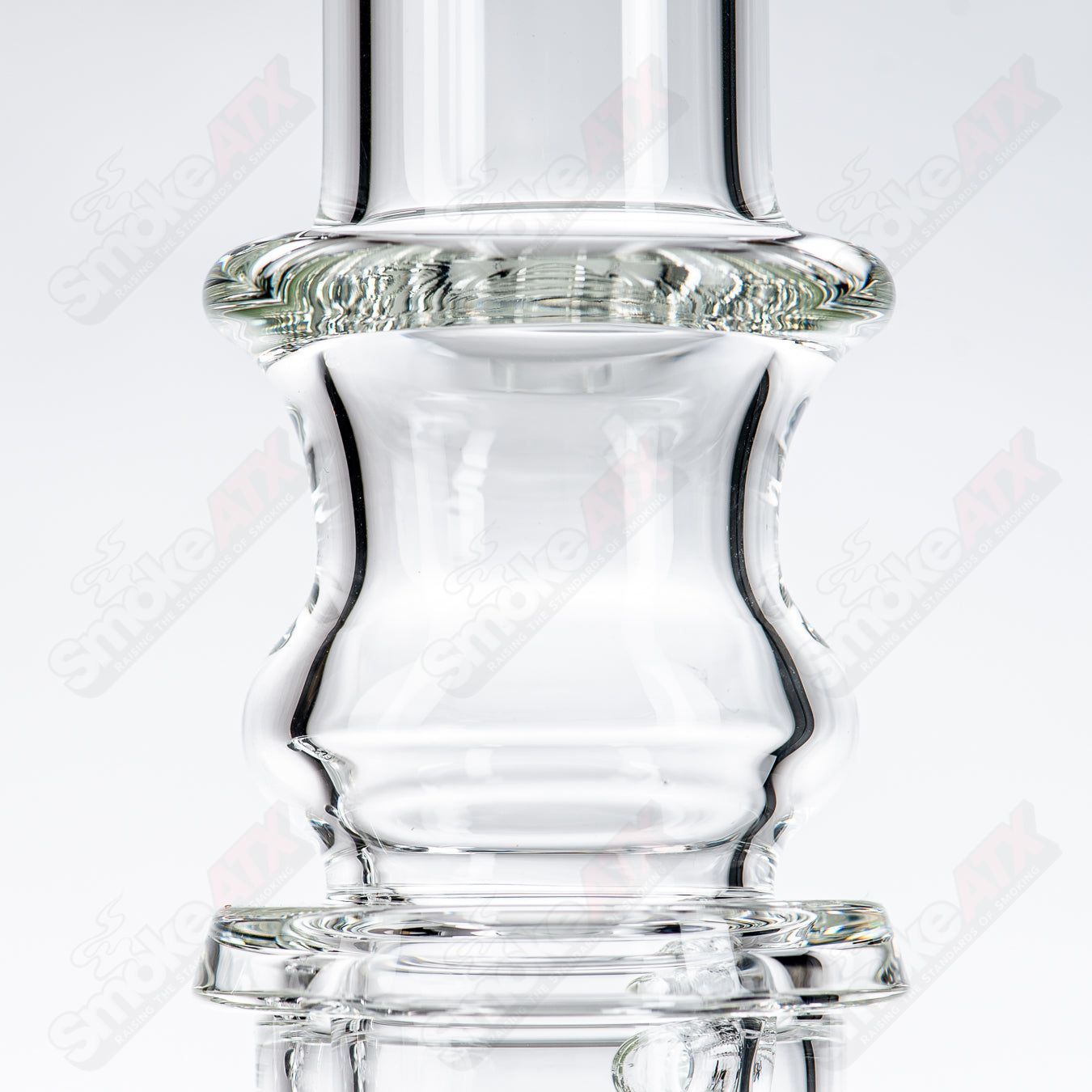 10 Incycler Flower Tube Leisure Glass - Smoke ATX 