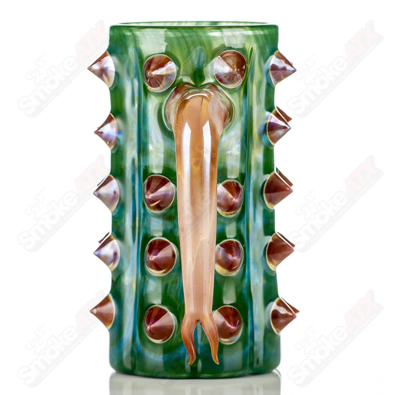 Cactus Beer Mug (Green) Unparalleled Glass - Smoke ATX