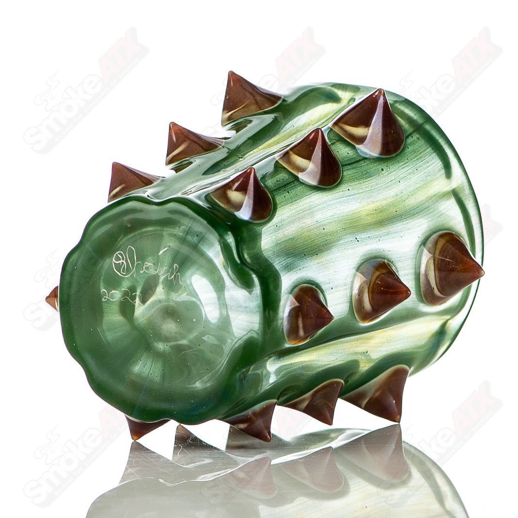 Cactus Shot Glass (Green) Unparalleled Glass - Smoke ATX
