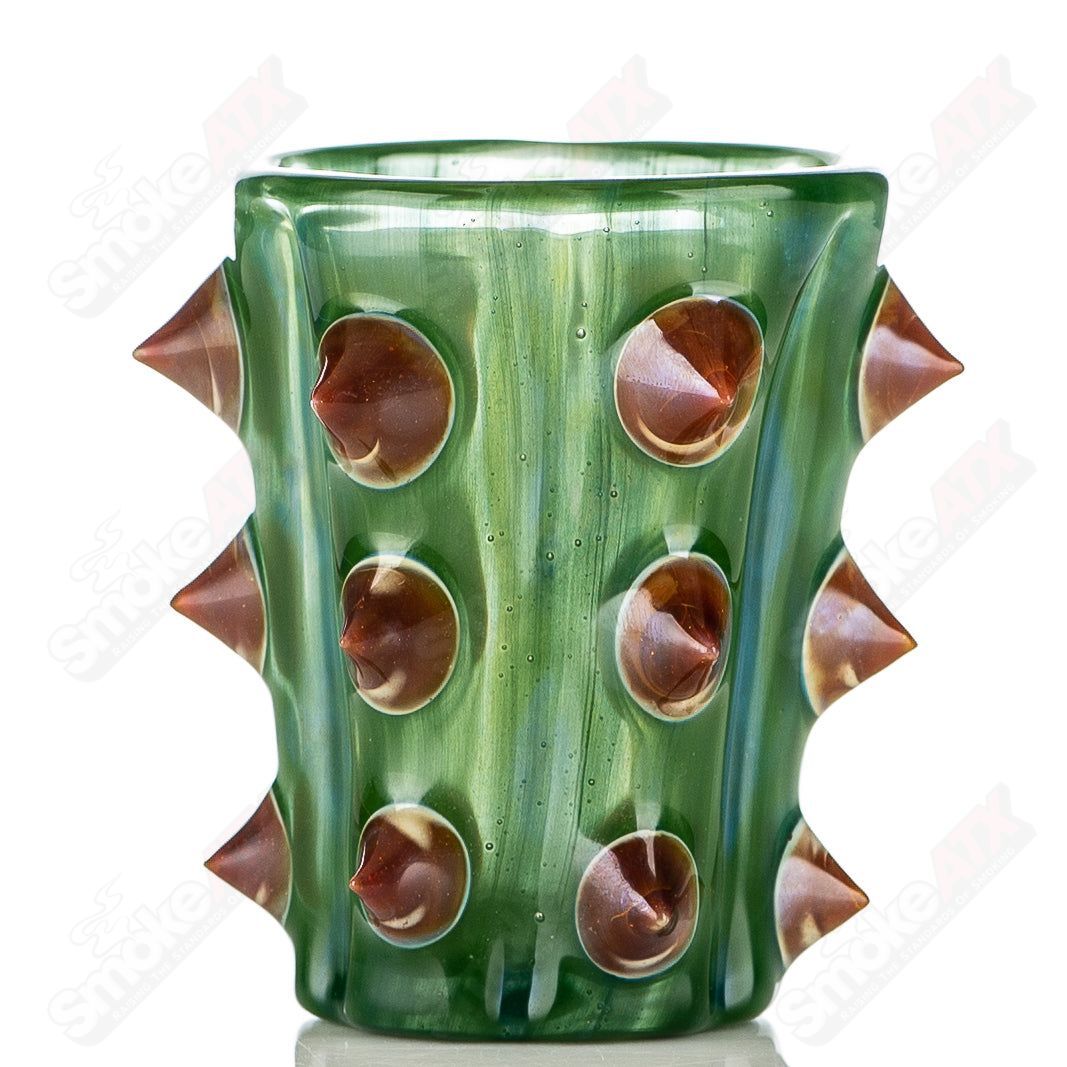 Cactus Shot Glass (Green) Unparalleled Glass - Smoke ATX