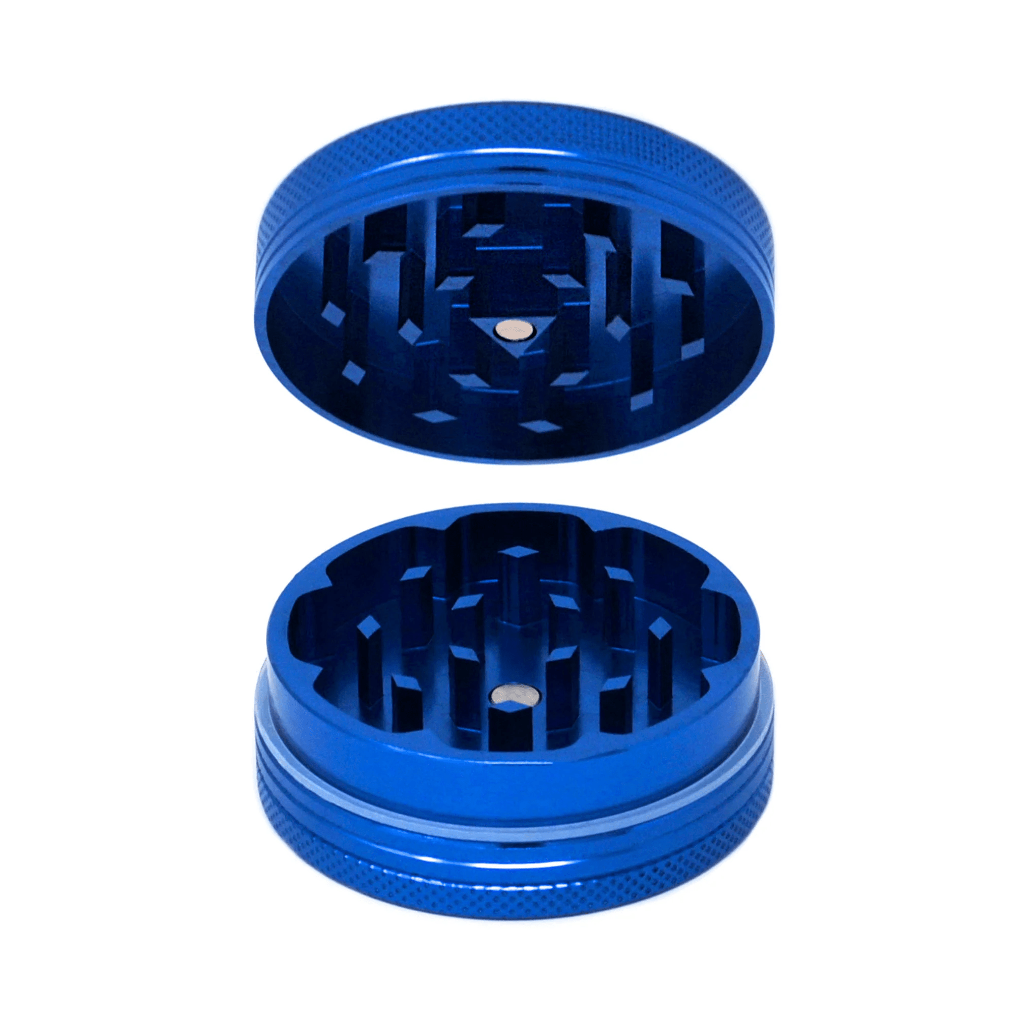 Cali O.G. 2" Two Piece Grinder Blue - Smoke ATX