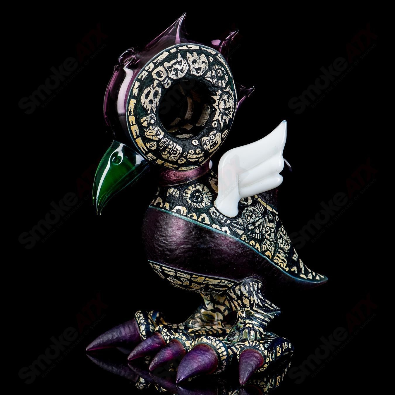 Calmbo X Trevy Metal Stand Up Bird - Smoke ATX