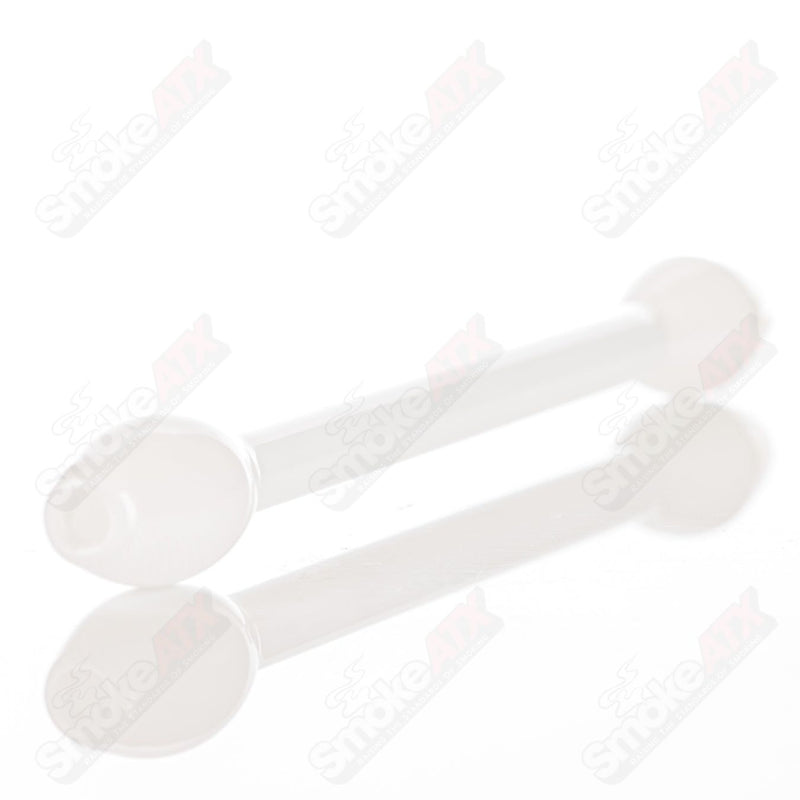 Clear Slurpin Mug w/ Q-Tip Straw Surf Rat Glass - Smoke ATX