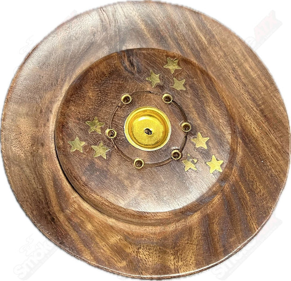 Wooden Plate incense holder - Smoke ATX 