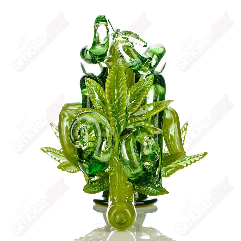 Lace Face Ganja Goddess Hashlock Dry Pipe (Signed