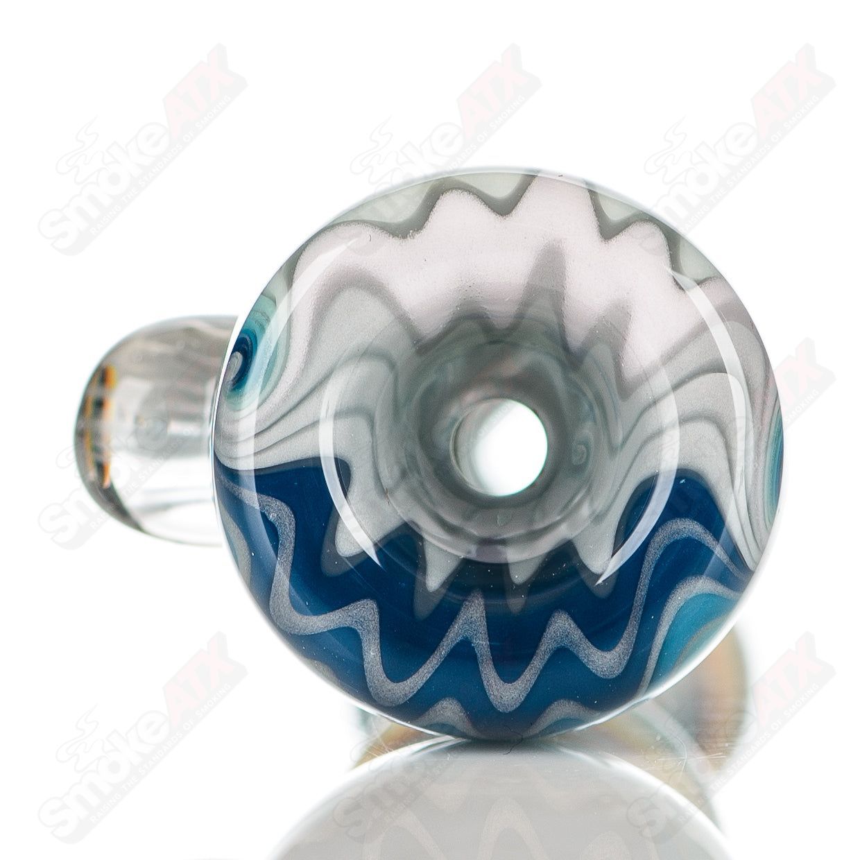 #11 Wig Wag Chillum Katy Wright Glass - Smoke ATX