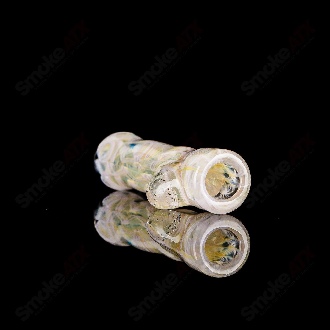 #9 I/O Worked Chillum Signed - JMK Glass - Smoke ATX