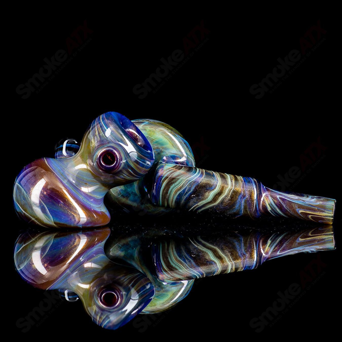 Dry Hammer w Wig Wag Moo Glass - Smoke ATX 