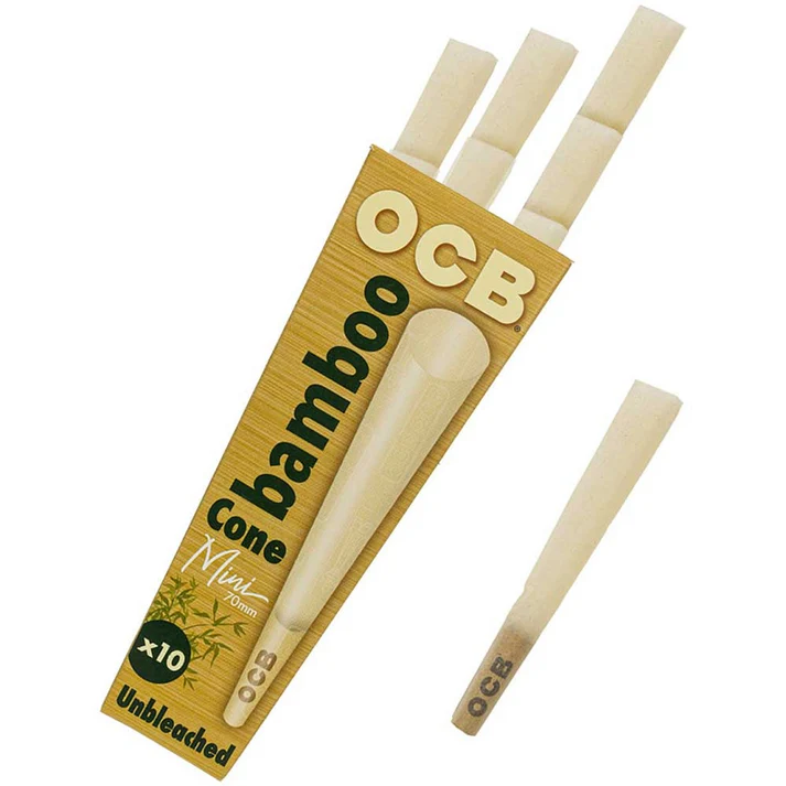 10pk Bamboo Mini Cones OCB