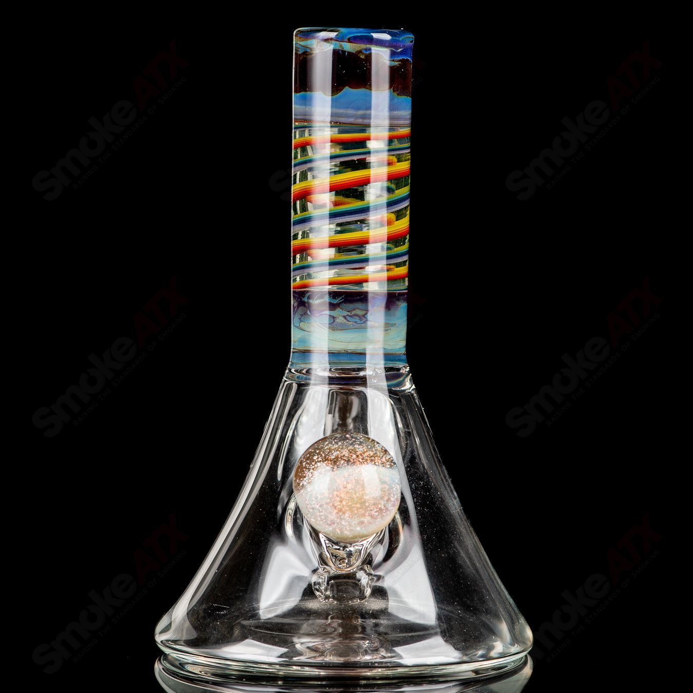 Illuminati Beaker Lux Glass - Smoke ATX
