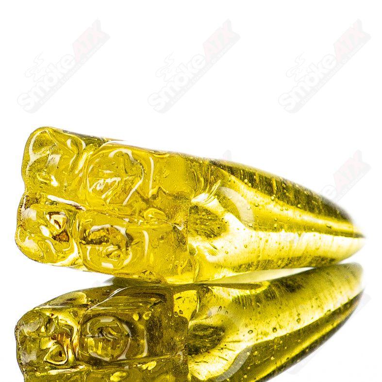 #2 Teeth Pendant Grime Glass