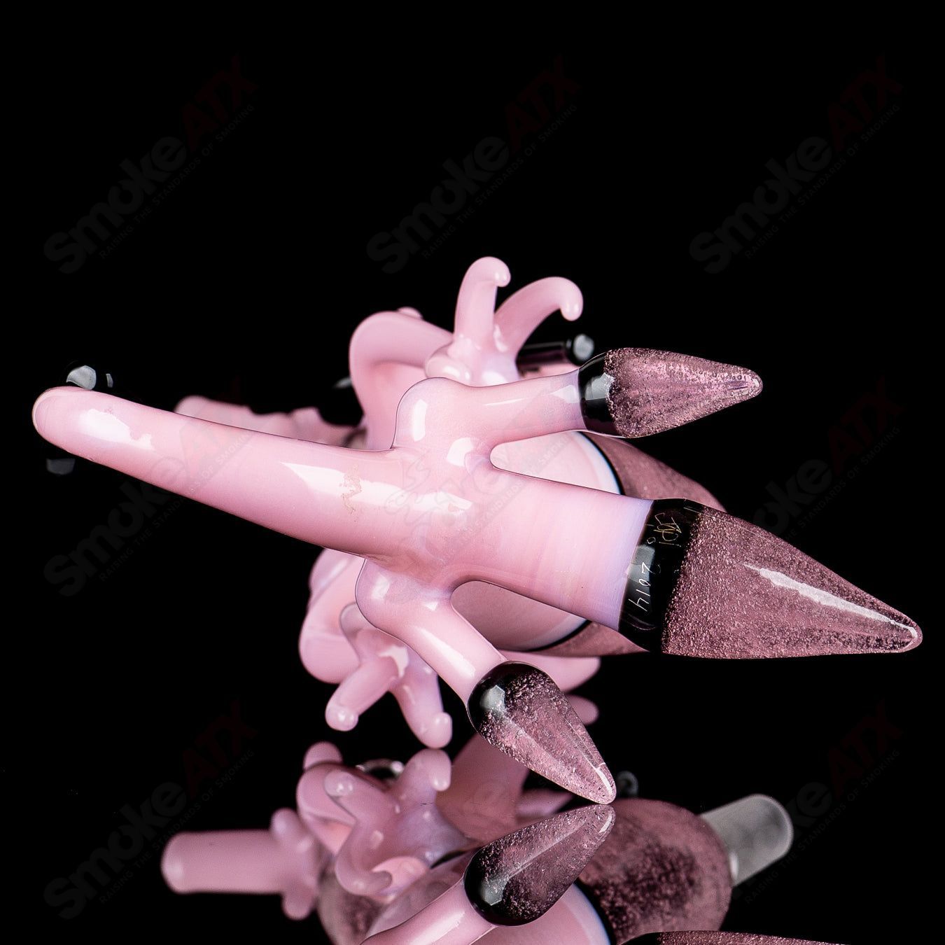 Chicken Rig (Pink Devil) JOP Glass - Smoke ATX