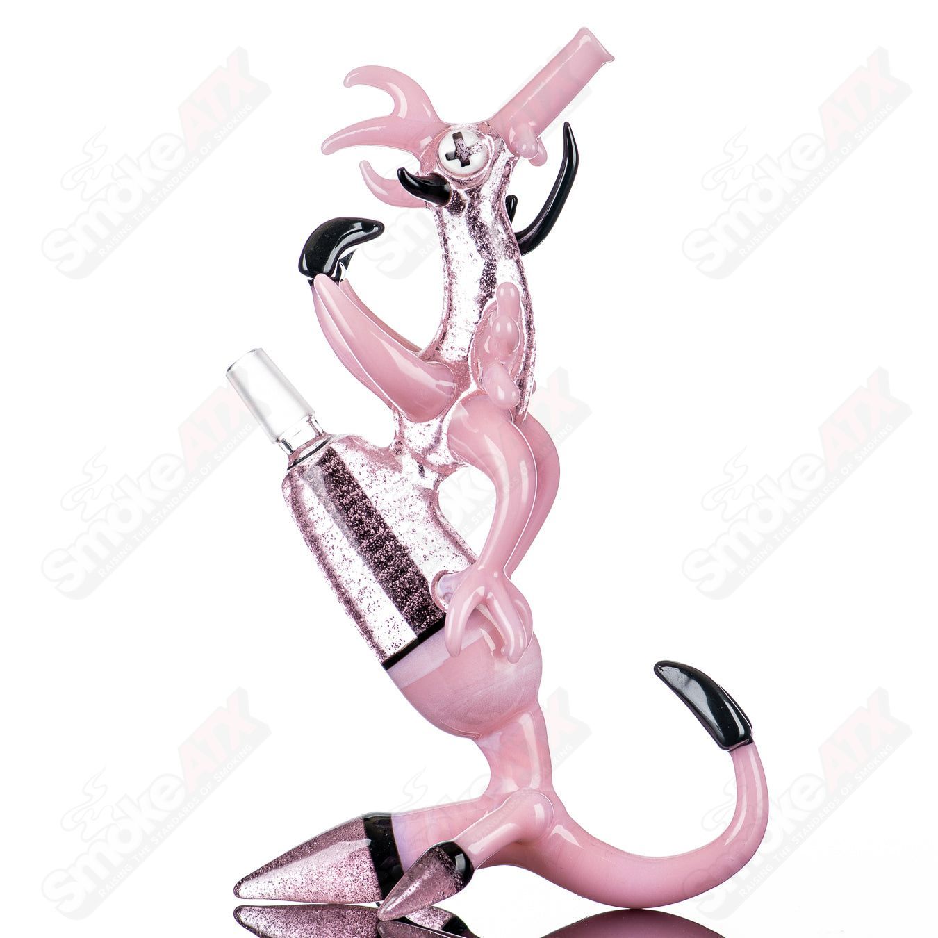 Chicken Rig (Pink Devil) JOP Glass - Smoke ATX