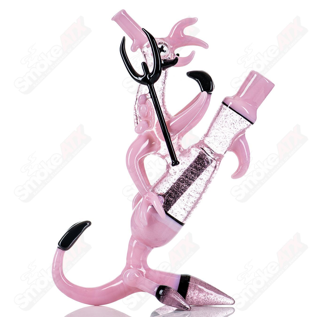 Chicken Rig (Pink Devil) JOP Glass - Smoke ATX