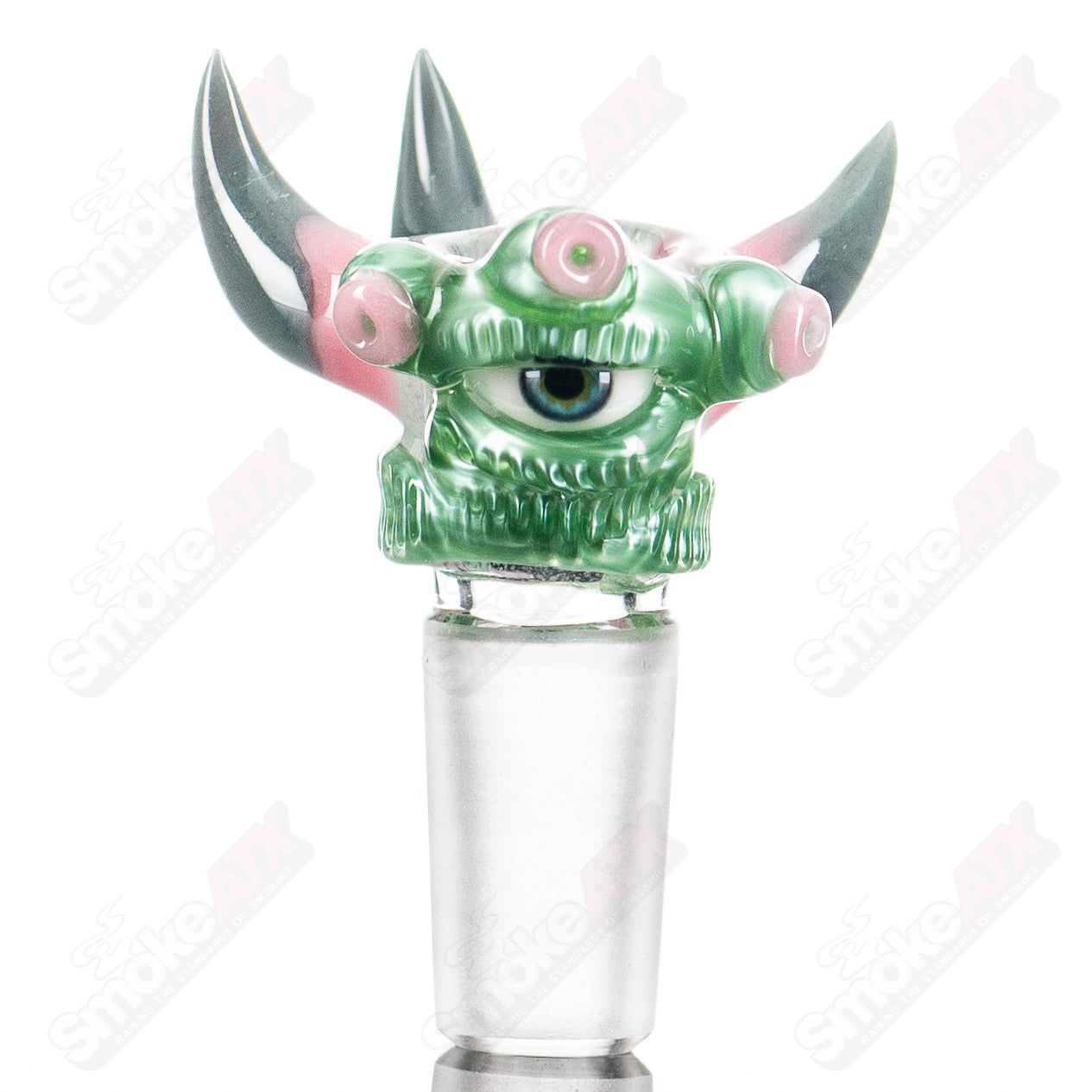 Chromium Mint Black Gunmount Slide SALT - Smoke ATX