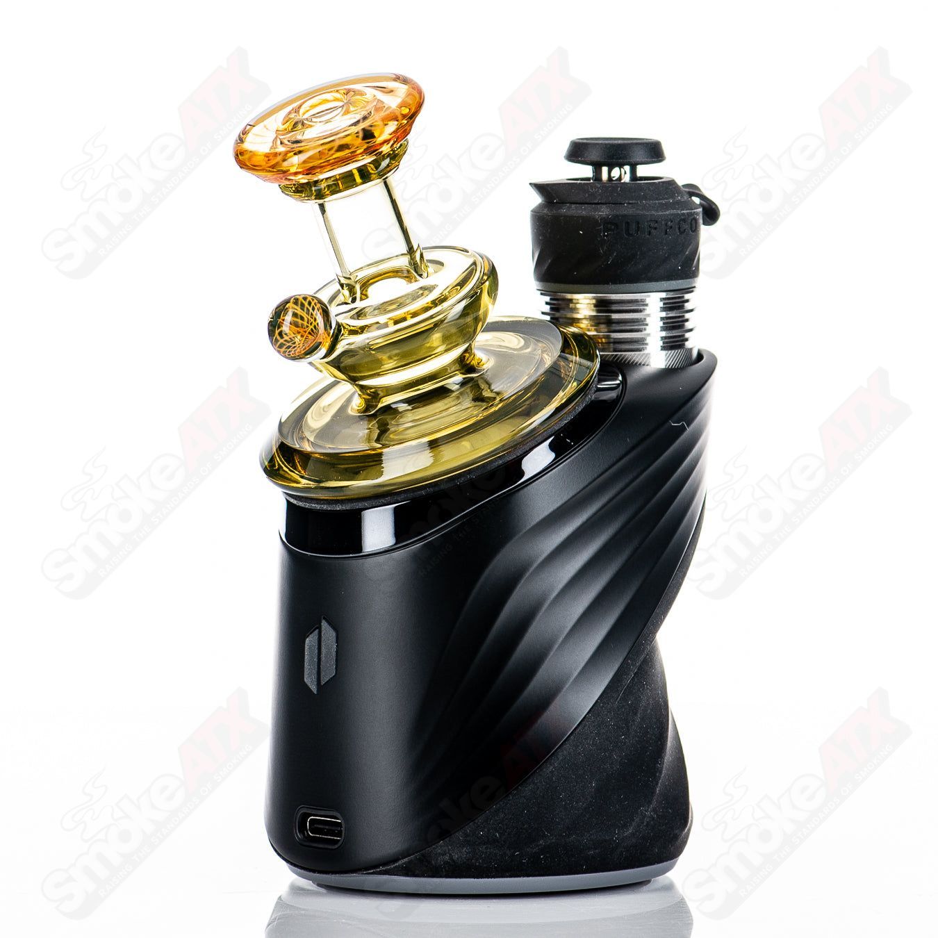 Citrine Puffco Dry Top by Gatez Glass - Smoke ATX