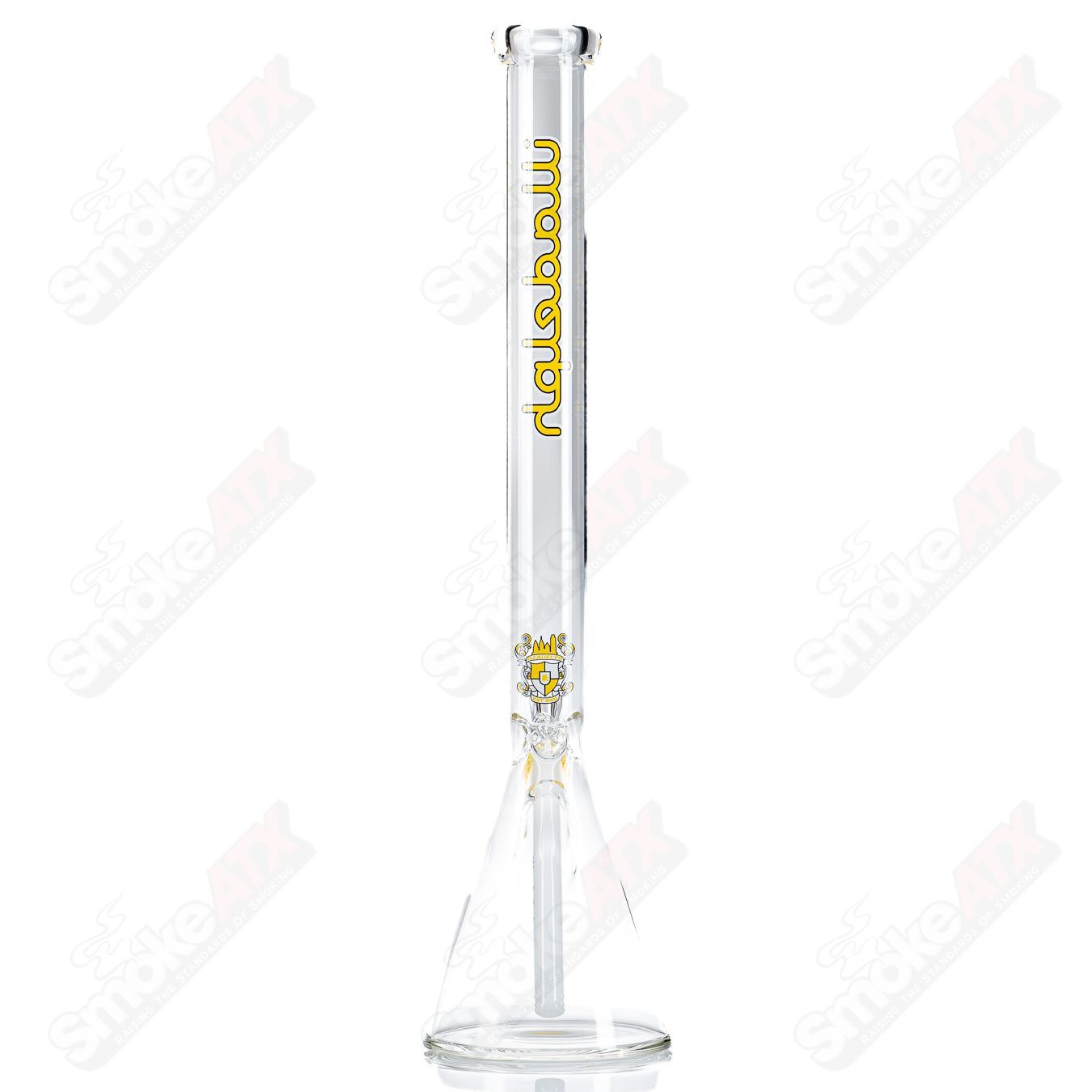 21" Tall Beaker (Yellow) Illadelph - Smoke ATX 