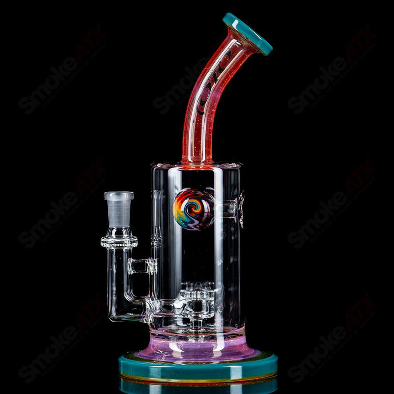 #1 10mm Jetperc Full Color Foot/Moothpiece by Toro Glass