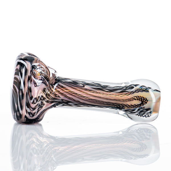 #2 Solid Cane w/ Latti Spoon Talent Glass - Smoke ATX 