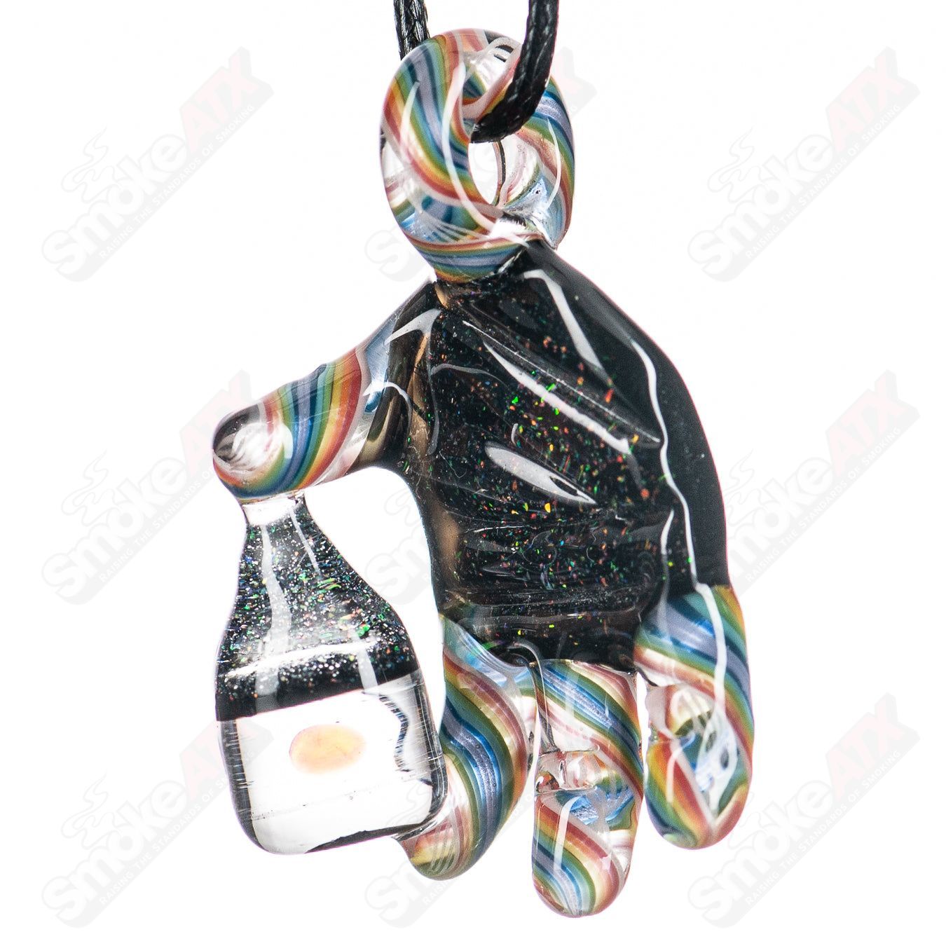 Rainbow Cropal Opal Goober Gabe Hand Pendy