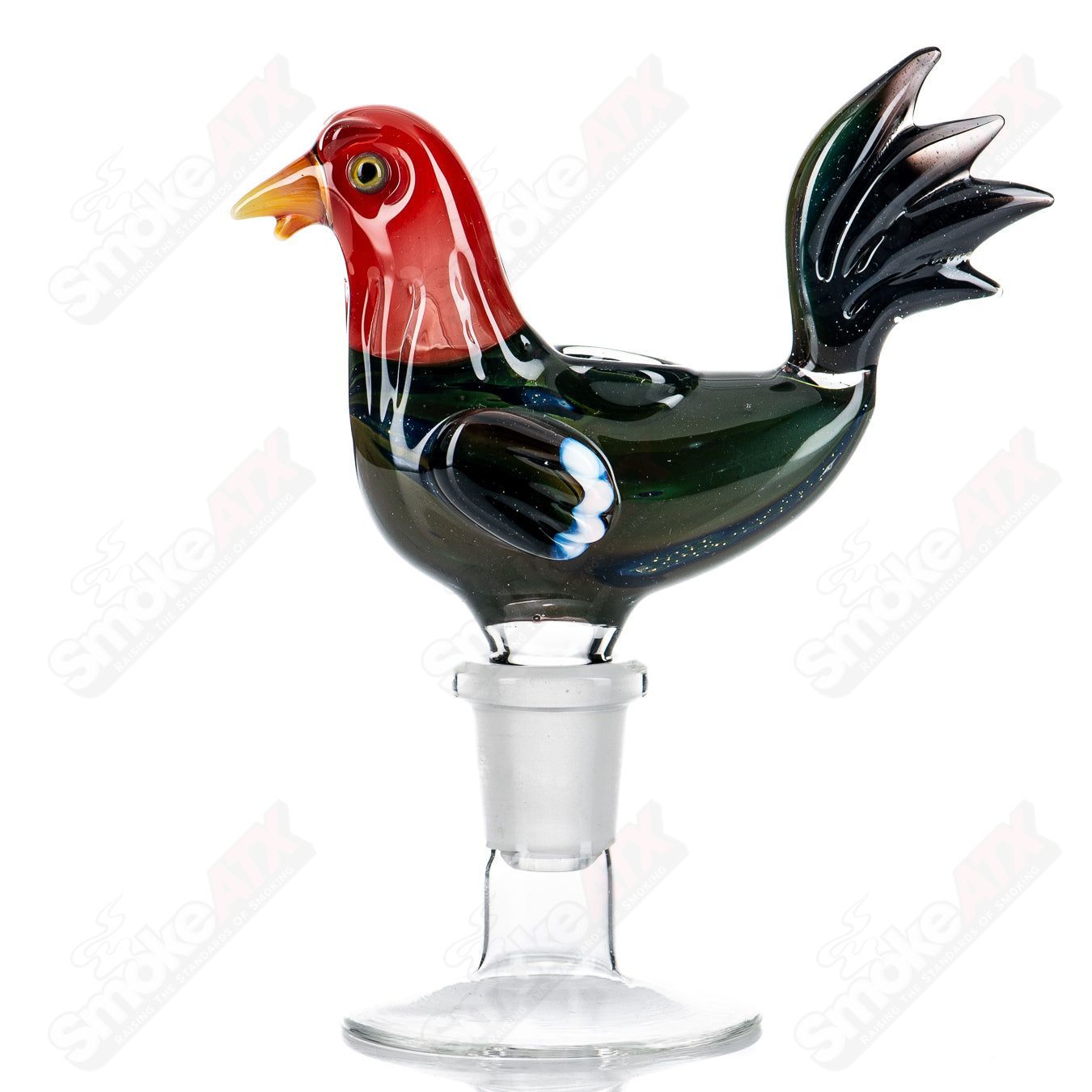 Cock bowl/slide Burtoni Glass - Smoke ATX
