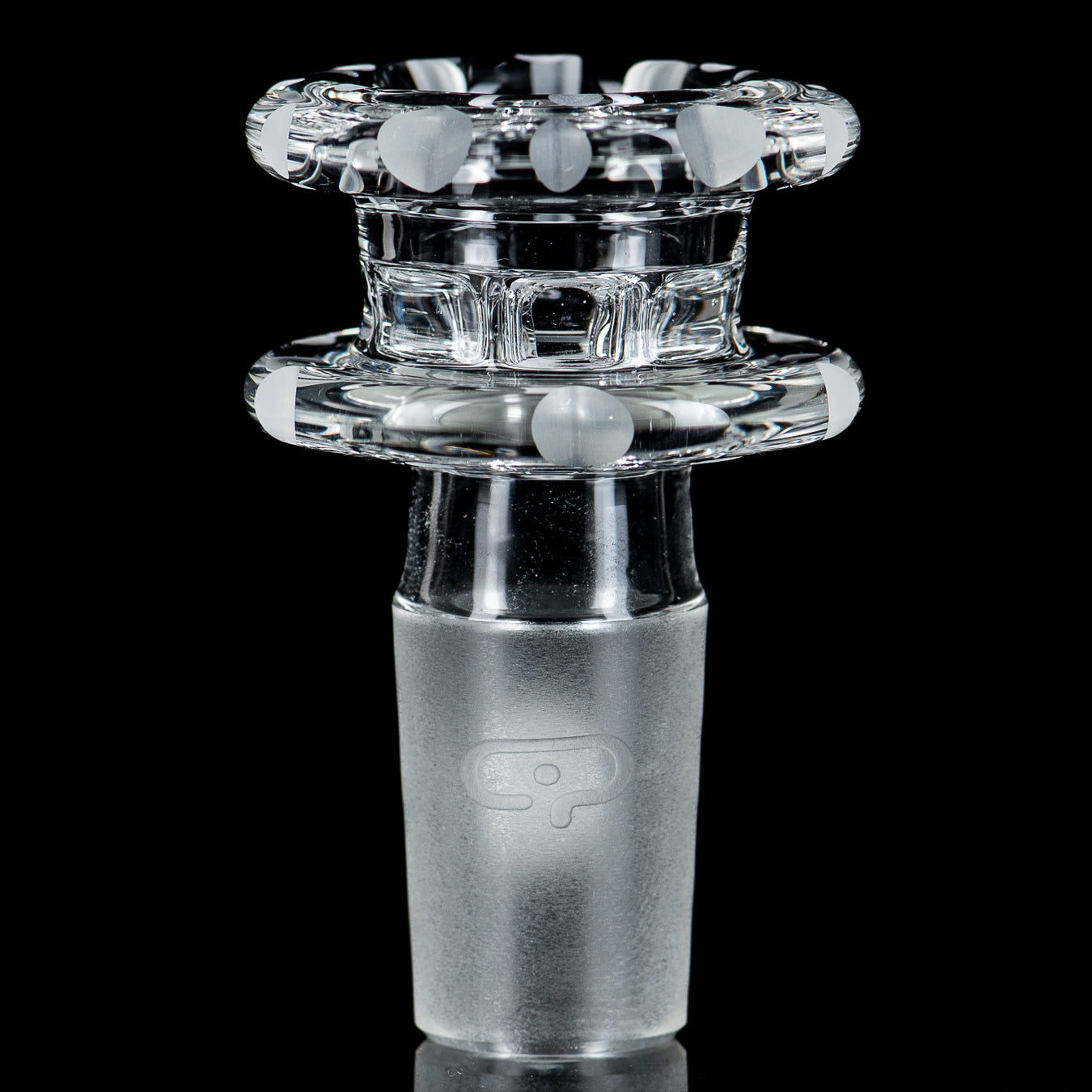 Coldwork 19mm Clear Multi Hole V2 Bowl Mobius