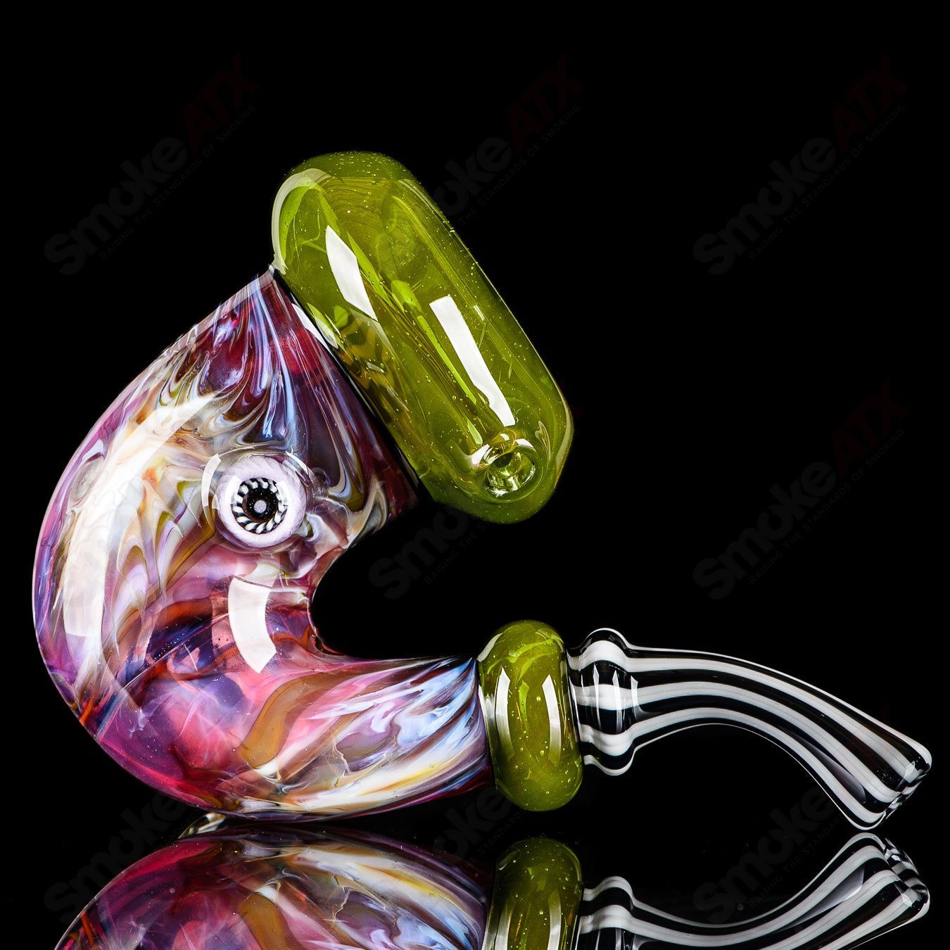 Color Marble Sherlock w/ Quatrefoil Tye - Die Mib by JMass - Smoke ATX