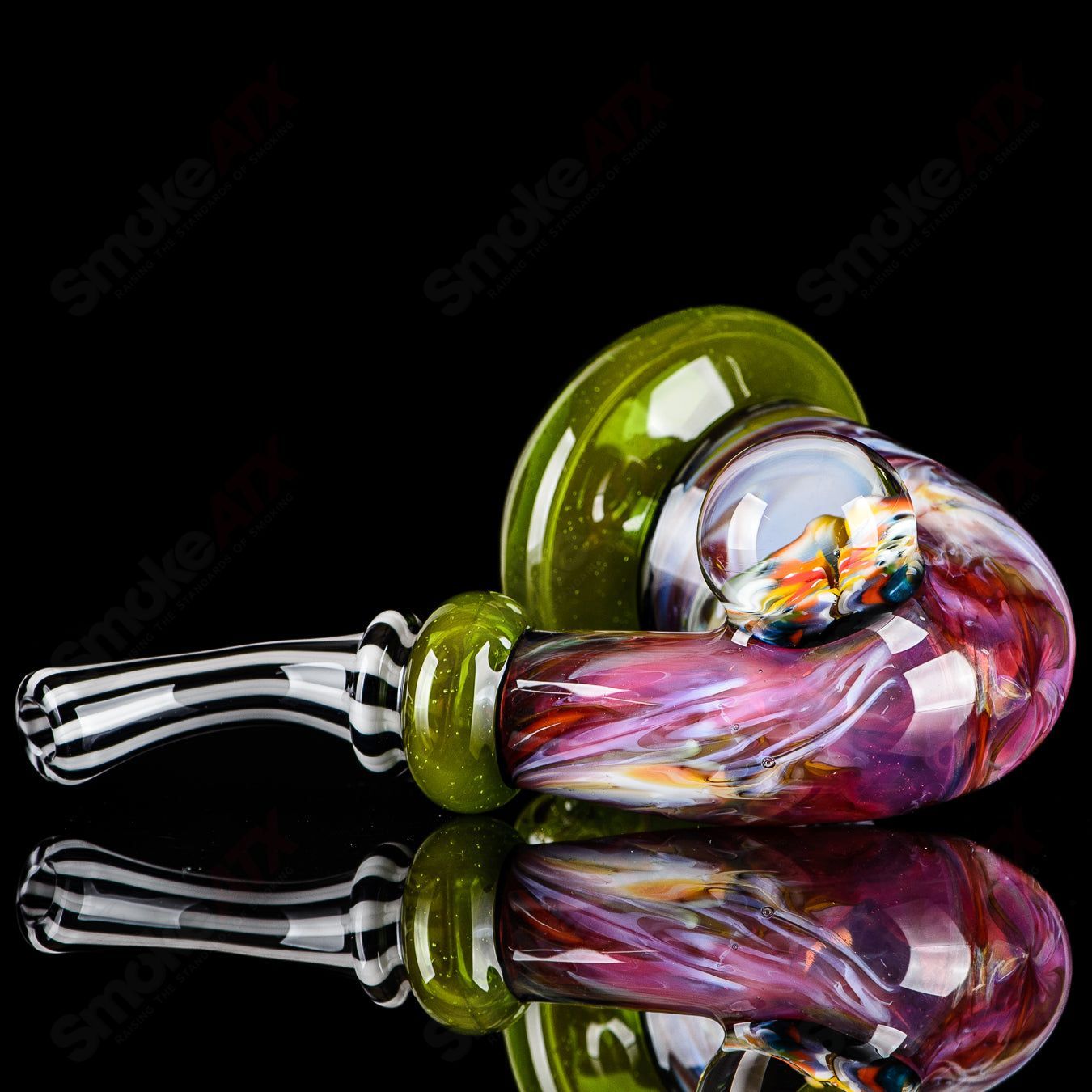 Color Marble Sherlock w/ Quatrefoil Tye - Die Mib by JMass - Smoke ATX