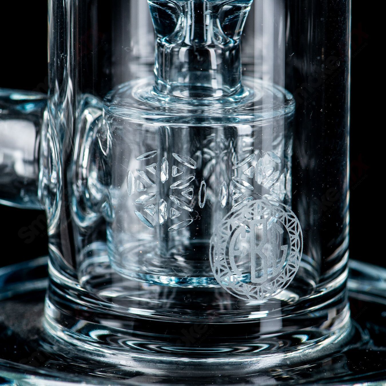 Color Taurus Mini Fat Boy Glass - Smoke ATX