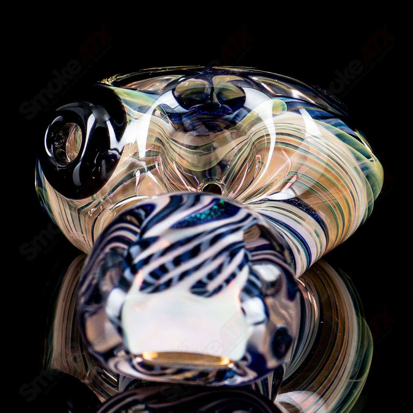 #4 Dichro Flower Sherlock Talent Glass - Smoke ATX 