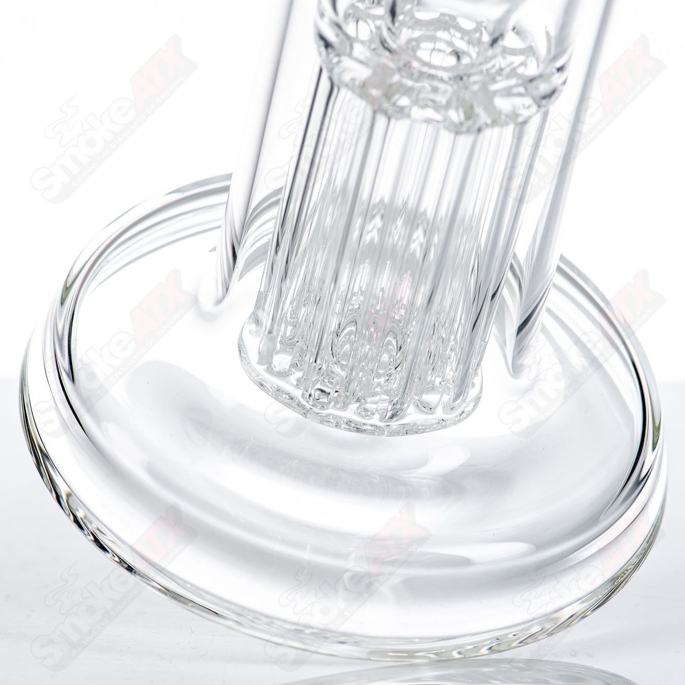 10 Incycler Flower Tube Leisure Glass - Smoke ATX 