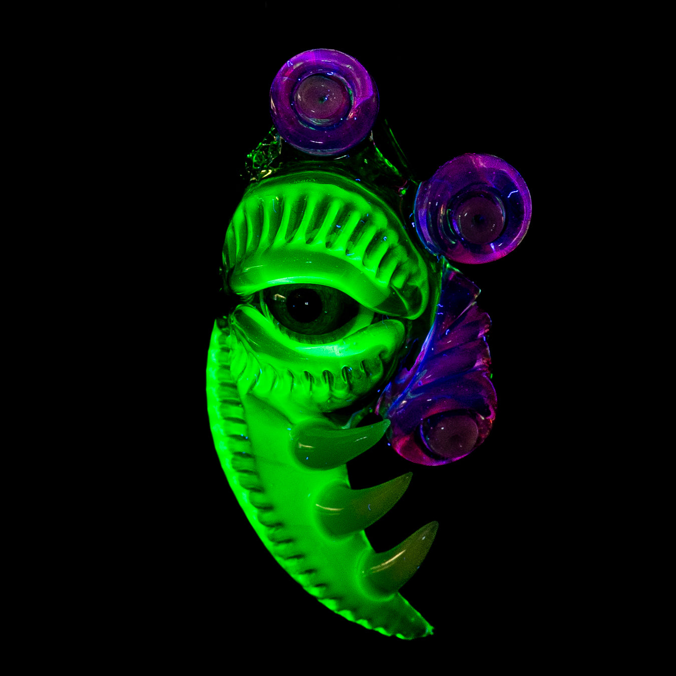Citrine, Plantphibian, Telemagnta, Electric Flamingo UV Pendant SALT