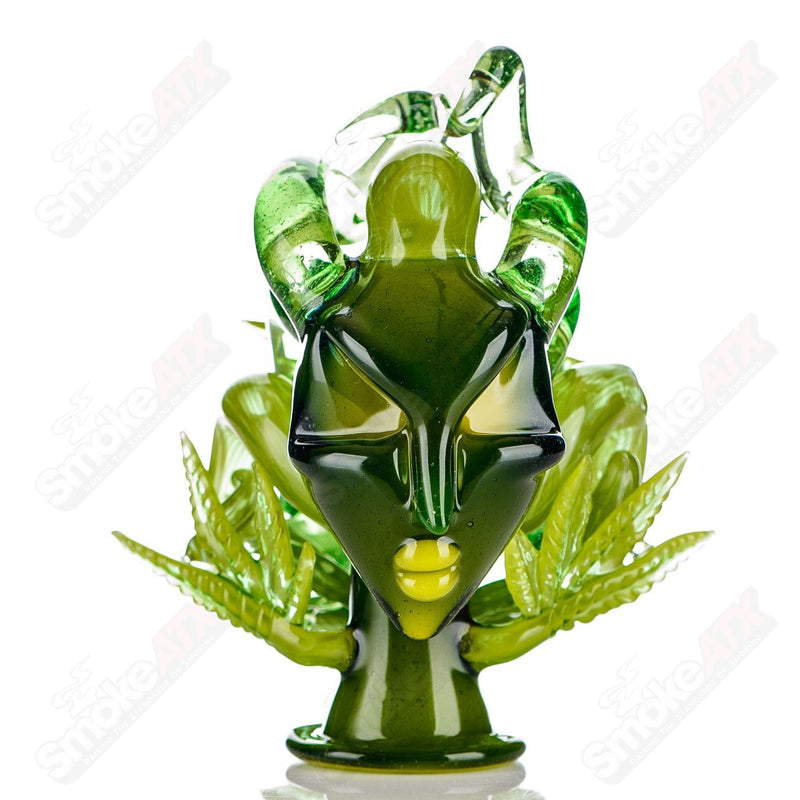 Lace Face Ganja Goddess Hashlock Dry Pipe (Signed