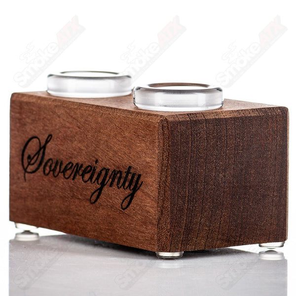 Sapele 2-Hole Slide Stand Sovereignty - Smoke ATX 