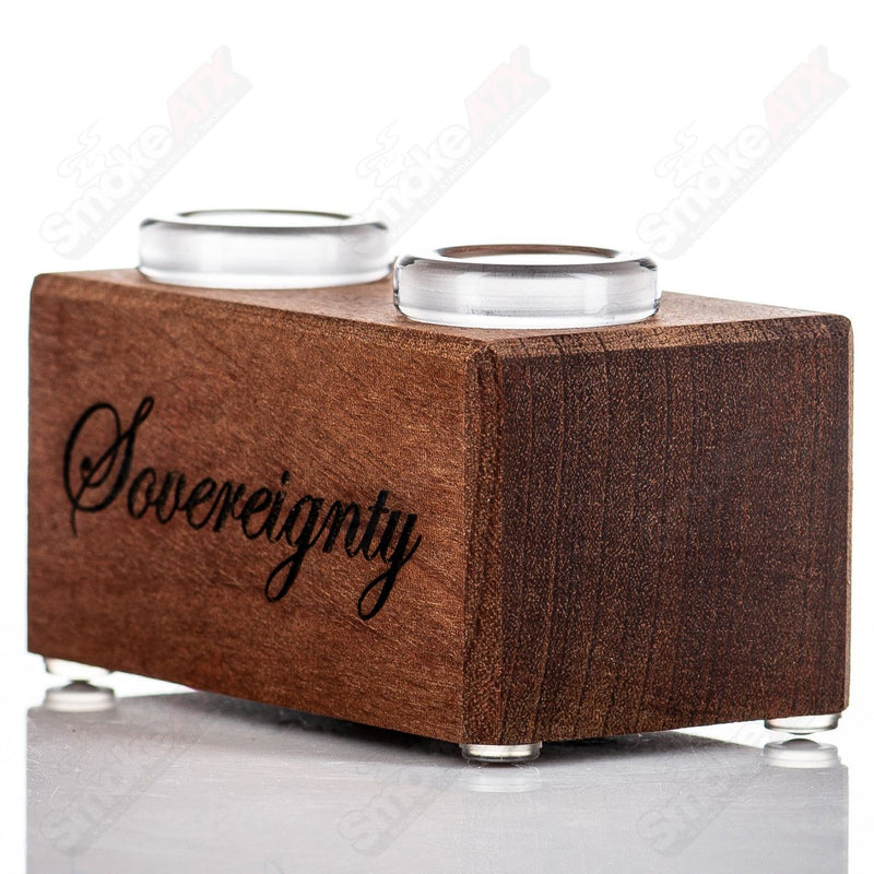Sapele 2-Hole Slide Stand Sovereignty - Smoke ATX 