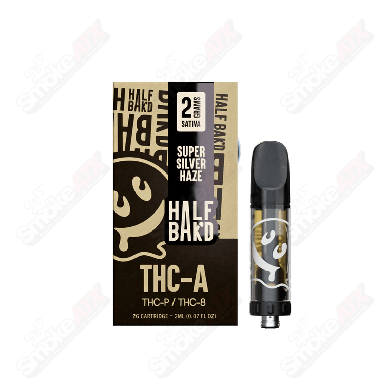 2g Super Silver Haze Sativa Cart (THC-A/THC-P/THC-8) Half Bakd - Smoke ATX 
