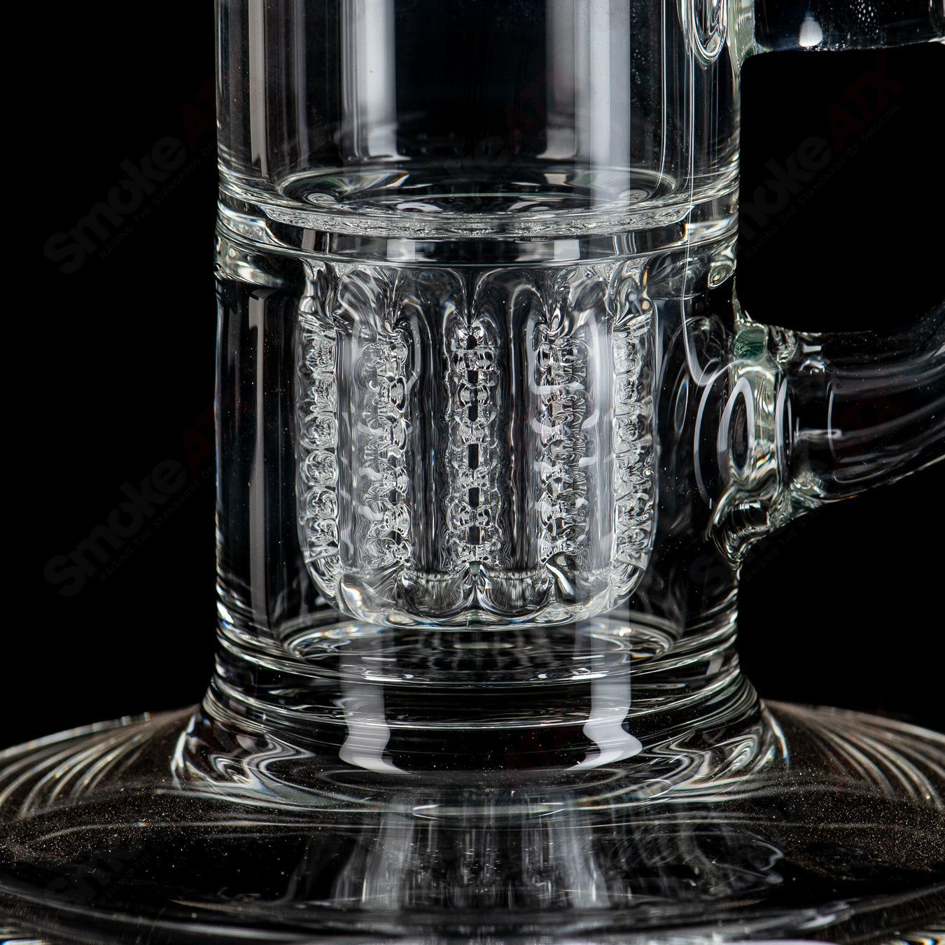 14" Turquoise/Blue Fade Apolocoline Straight Tube w/14m Bowl by Dirty Rico Glass x Nobody Glass