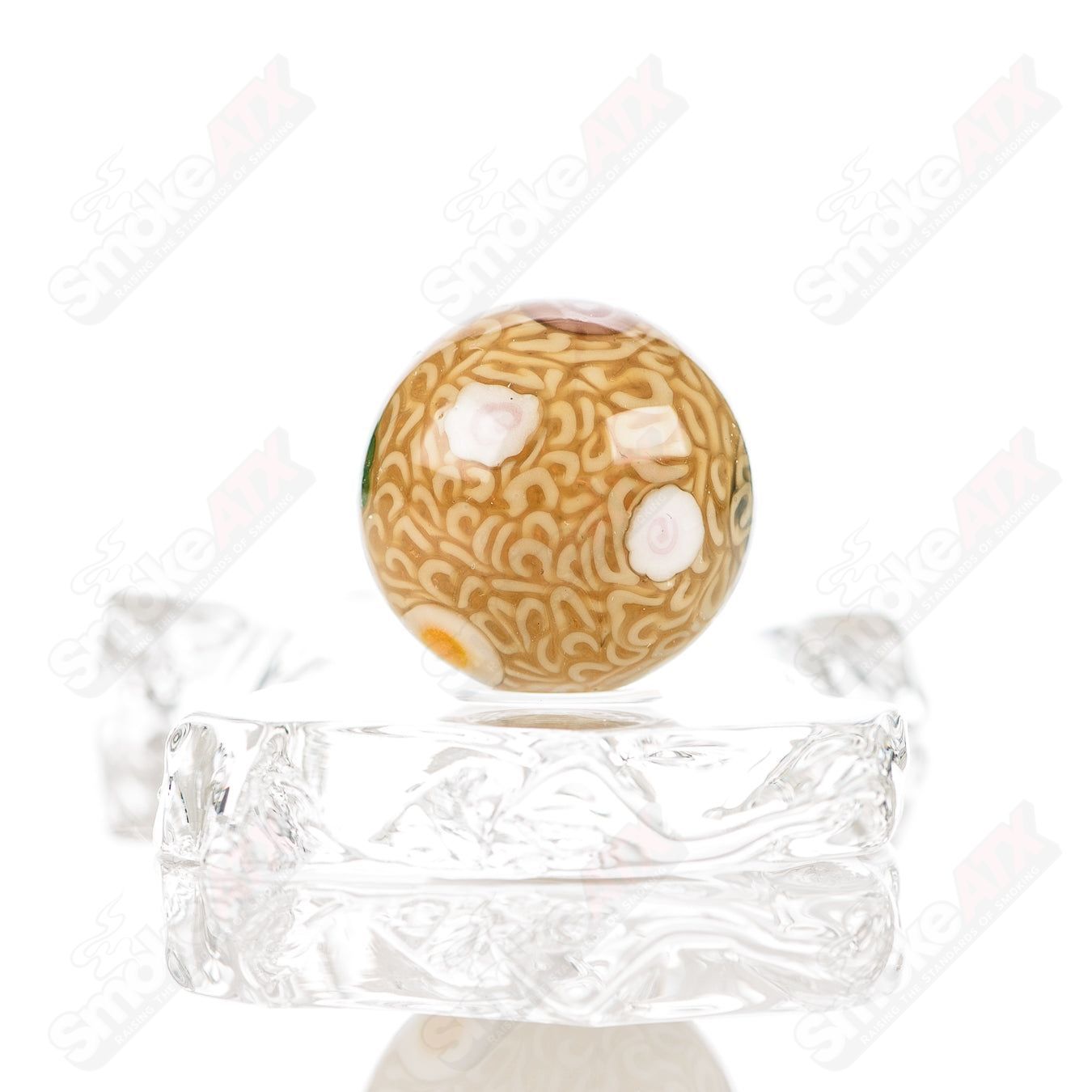 #1 Ramen Marble Cap Set Dojo Glass - Smoke ATX