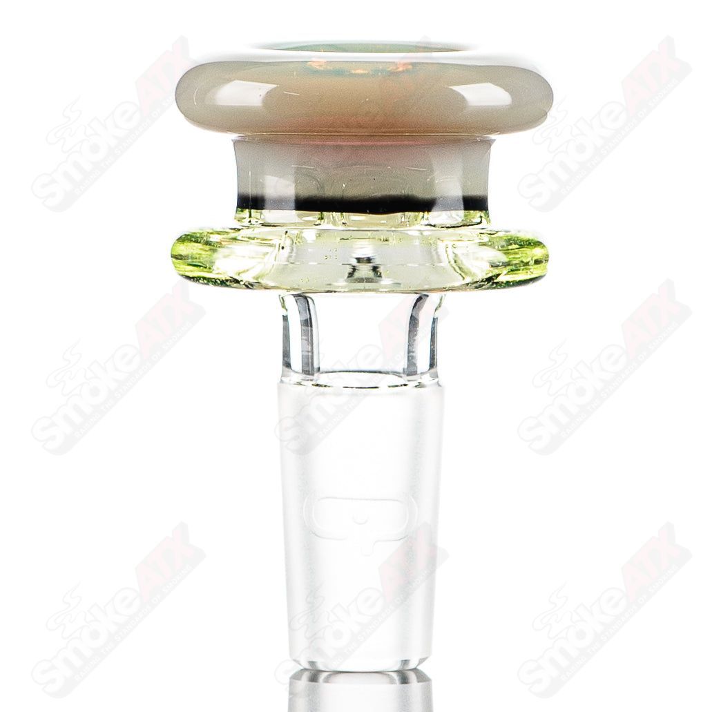 #3 14mm UV Color Elements Multi Hole Bowl Mobius - Smoke ATX
